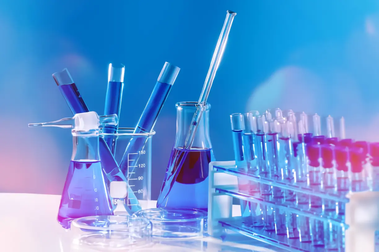 Principales reactivos en los laboratorios químicos